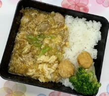 親子丼とちび竜田